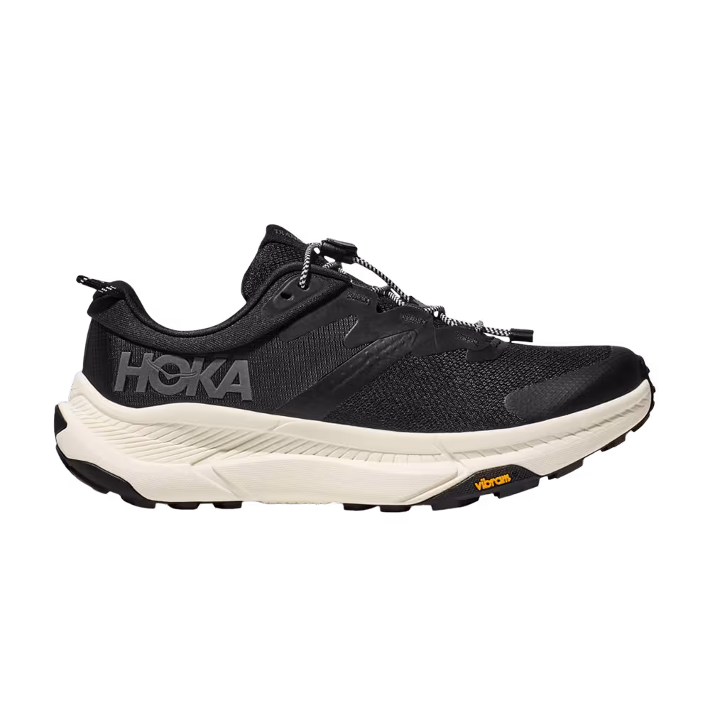 HOKA Transport Black Alabaster