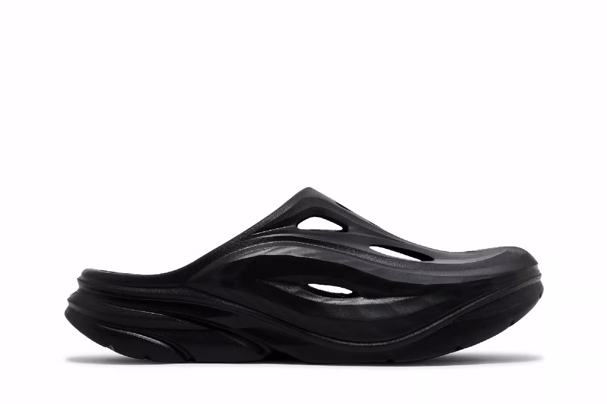 HOKA Ora Recovery Mule Triple Black, view 2