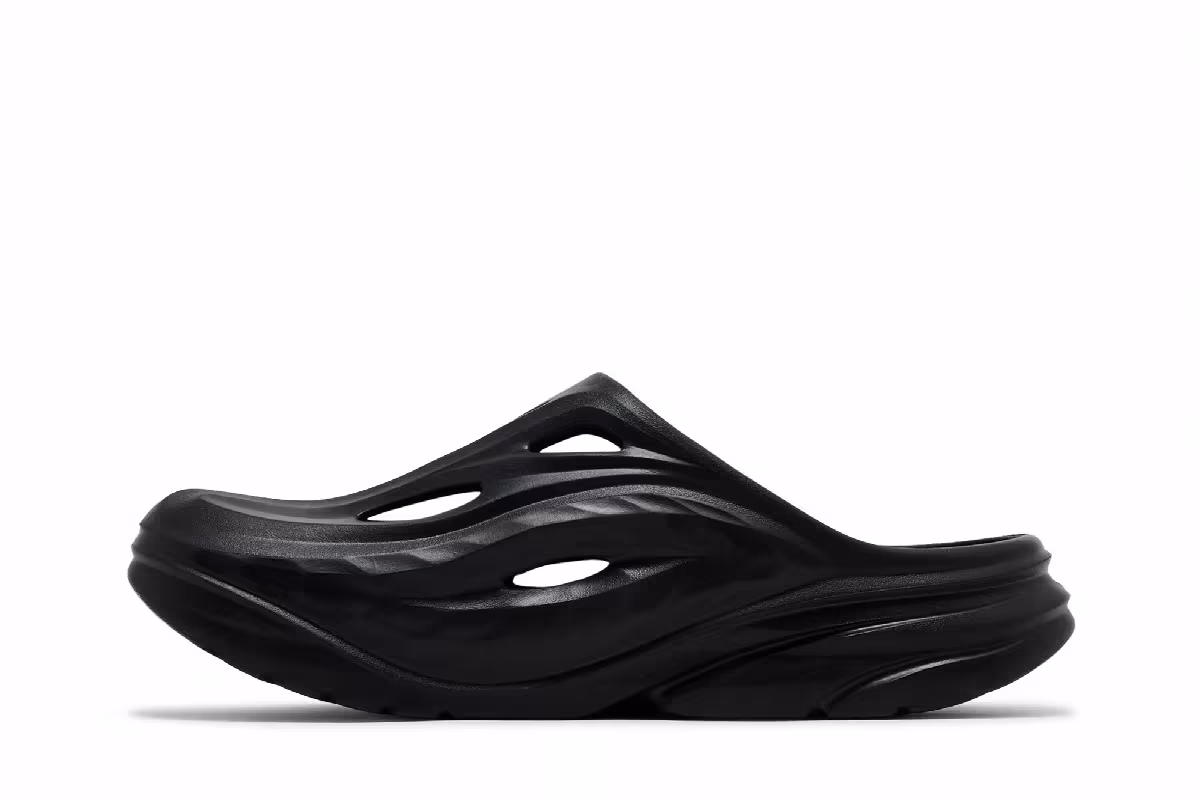 HOKA Ora Recovery Mule Triple Black, view 4