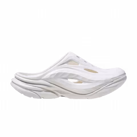 HOKA Ora Recovery Mule 'Triple White'