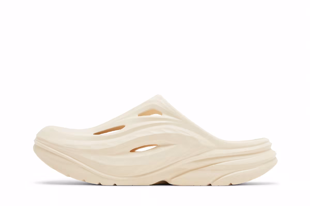 HOKA Ora Recovery Mule Vanilla, view 4