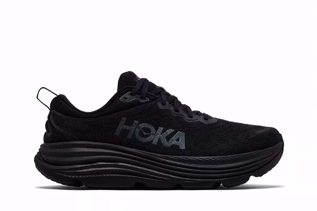 HOKA Gaviota 5 2E Wide Triple Black, view 2