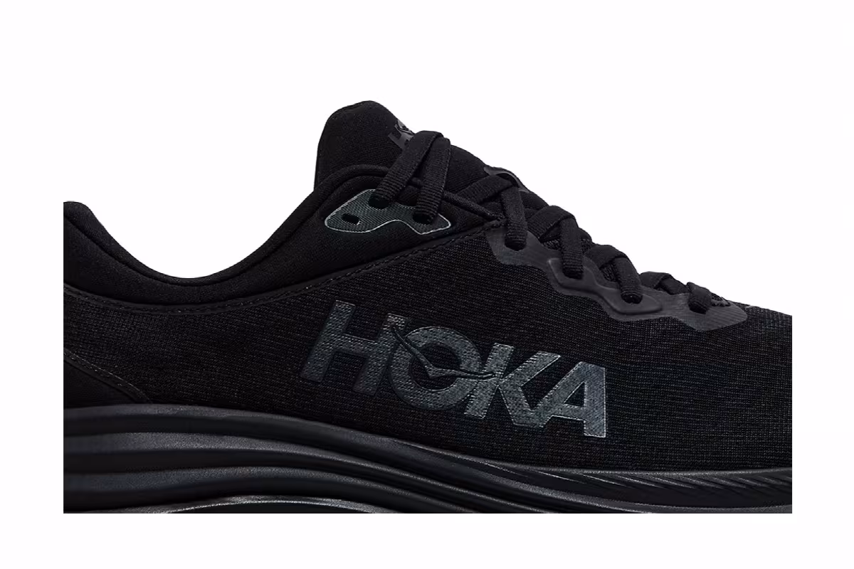 HOKA Gaviota 5 2E Wide Triple Black, view 3
