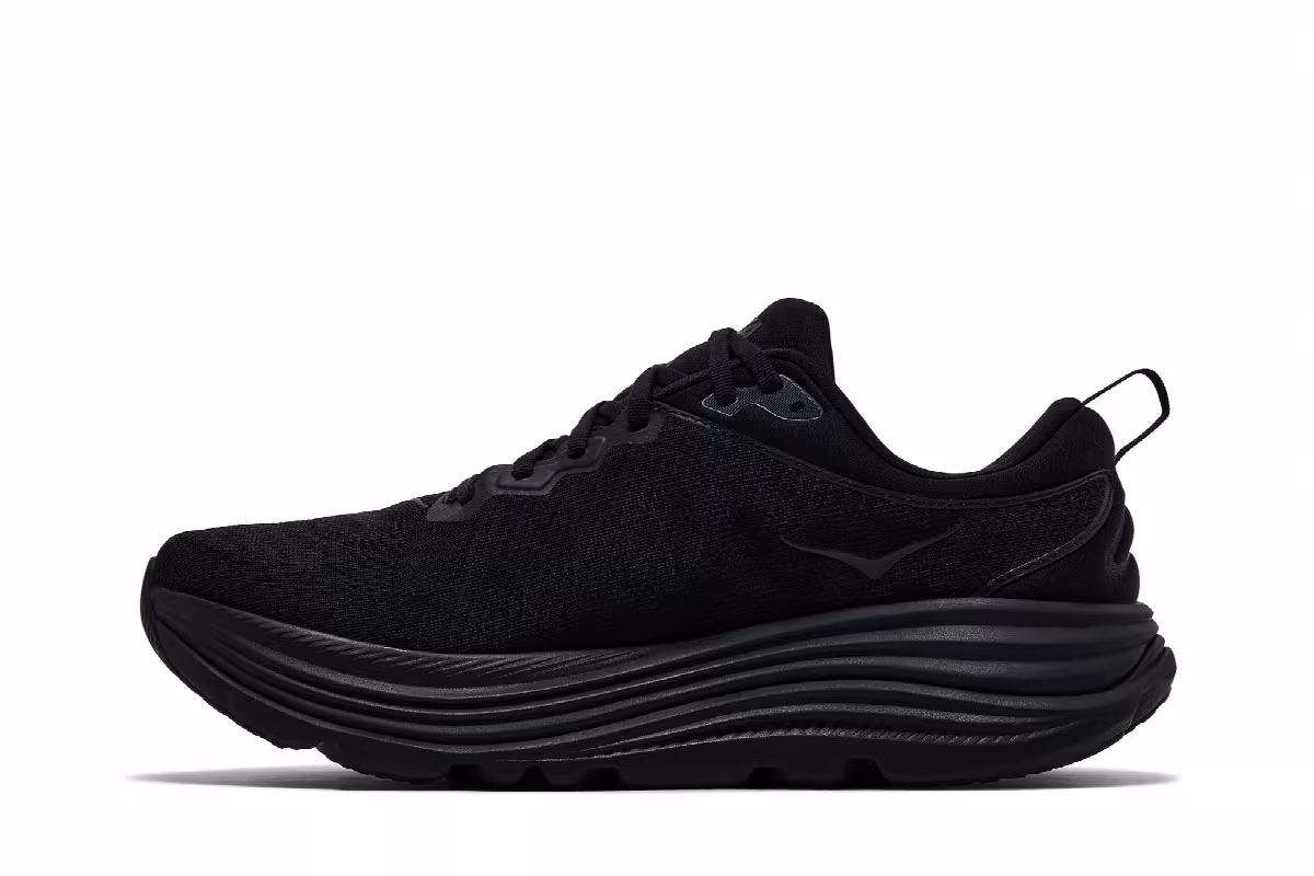 HOKA Gaviota 5 2E Wide Triple Black, view 4