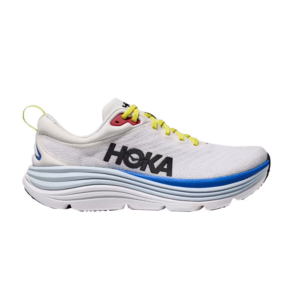 HOKA Gaviota 5 Blanc De Blanc Virtual Blue