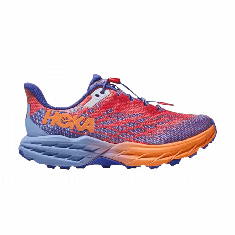 HOKA Speedgoat 5 Kids 'Cerise Stellar Blue'
