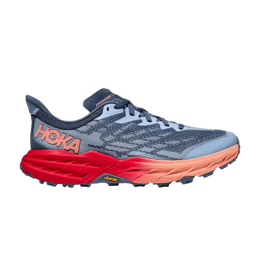 HOKA Women's Speedgoat 5 Real Teal Papaya