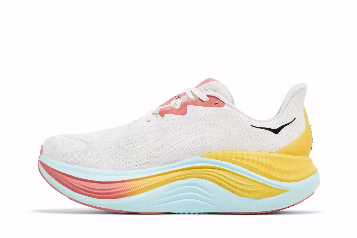 HOKA Women's Skyward X Blanc De Blanc Swim Day, view 4