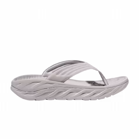HOKA Ora Recovery Flip Slide 'Lunar Rock White'