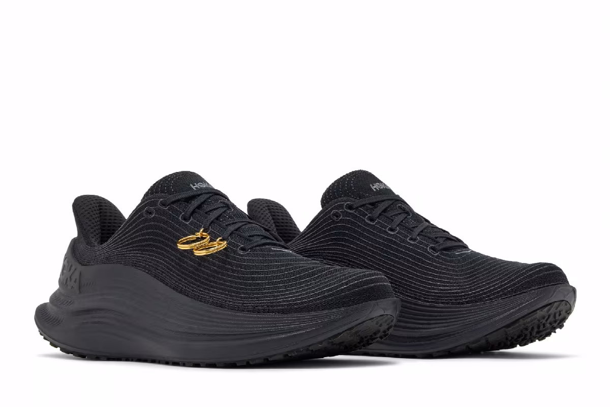 BLACK Comme des Garçons x HOKA TC 1.0 Black, view 9