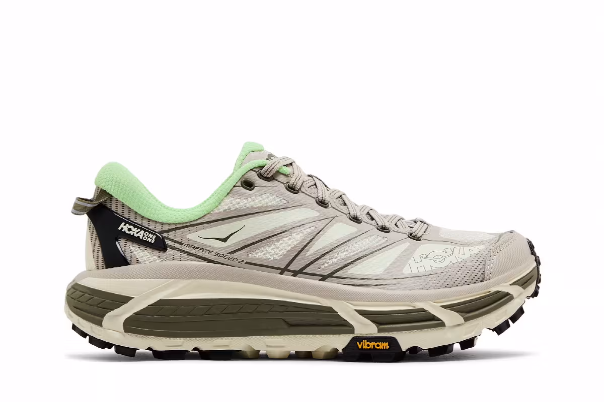 HOKA Mafate Speed 2 Putty Eucalyptus, view 2