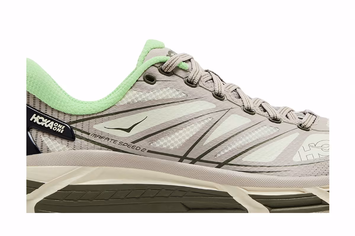 HOKA Mafate Speed 2 Putty Eucalyptus, view 3