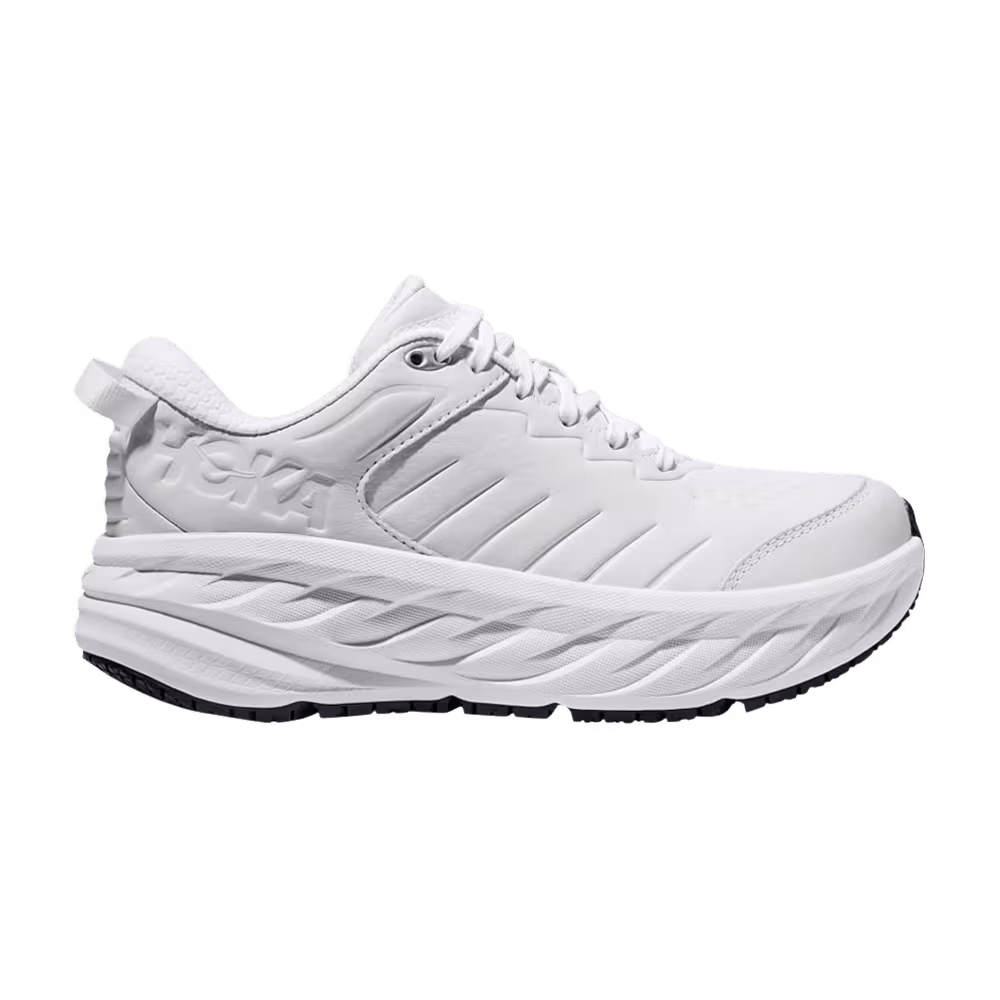 HOKA Women's Bondi SR Wide White