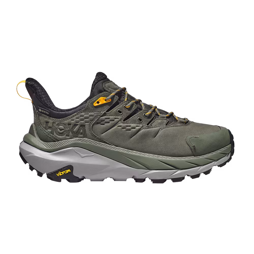 HOKA Kaha 2 Low GORE-TEX Thyme Radiant Yellow