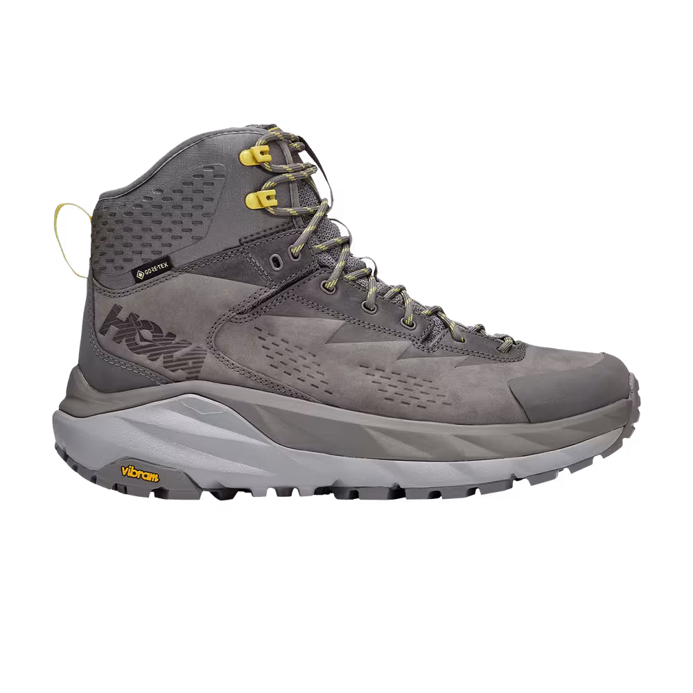 HOKA Kaha GORE-TEX Charcoal Grey Green Sheen