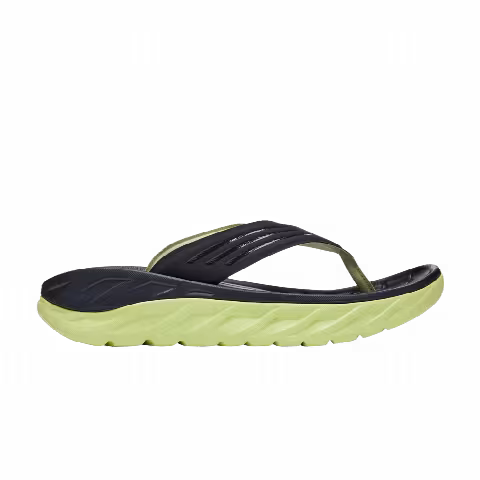HOKA Ora Recovery Flip Slide 'Blue Graphite Butterfly'