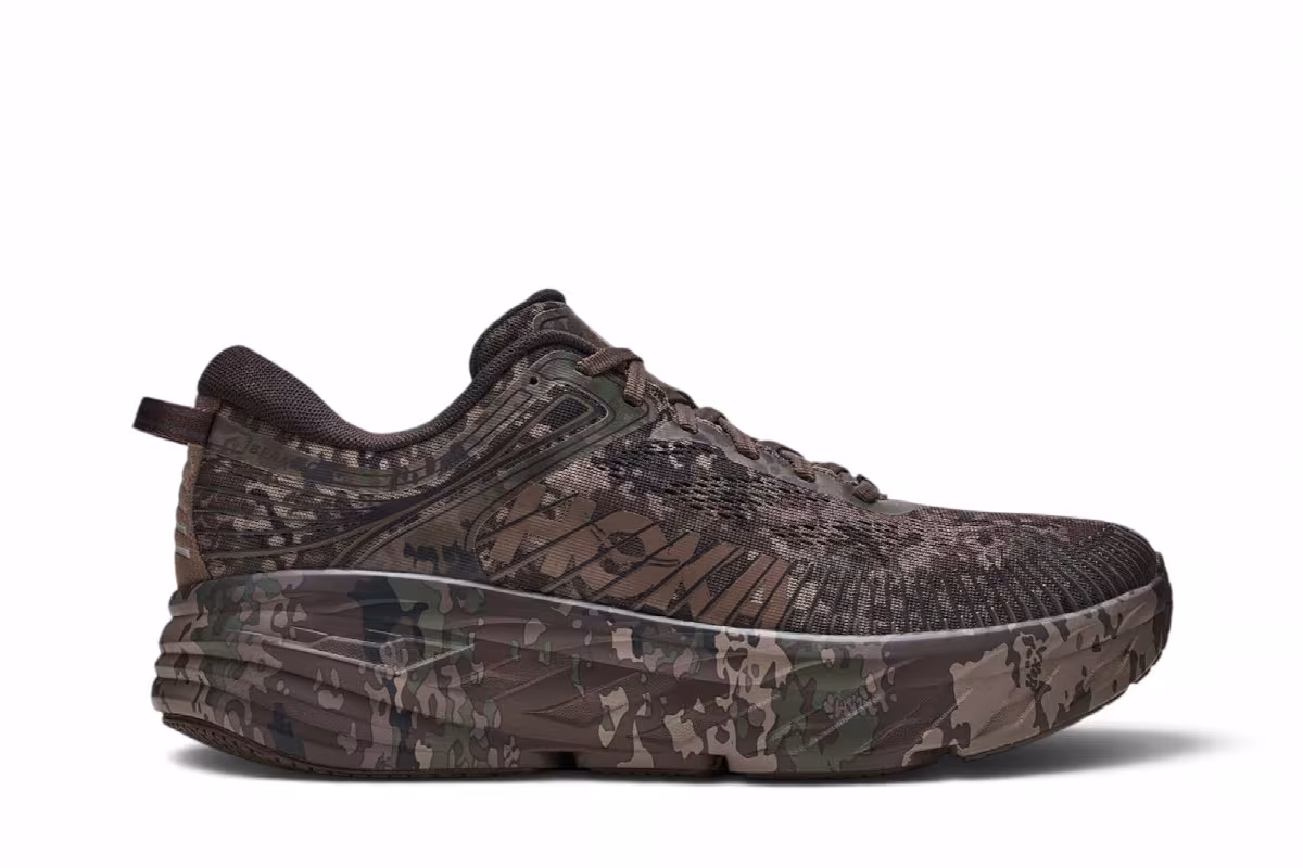 Beams x HOKA Bondi 7 Chestnut, view 2