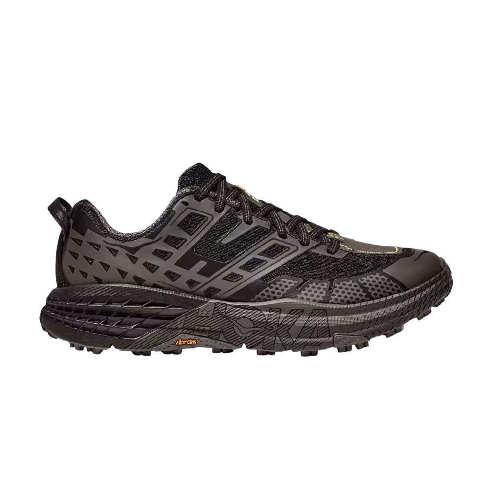 HOKA Speedgoat 2 Black Asphalt Grey