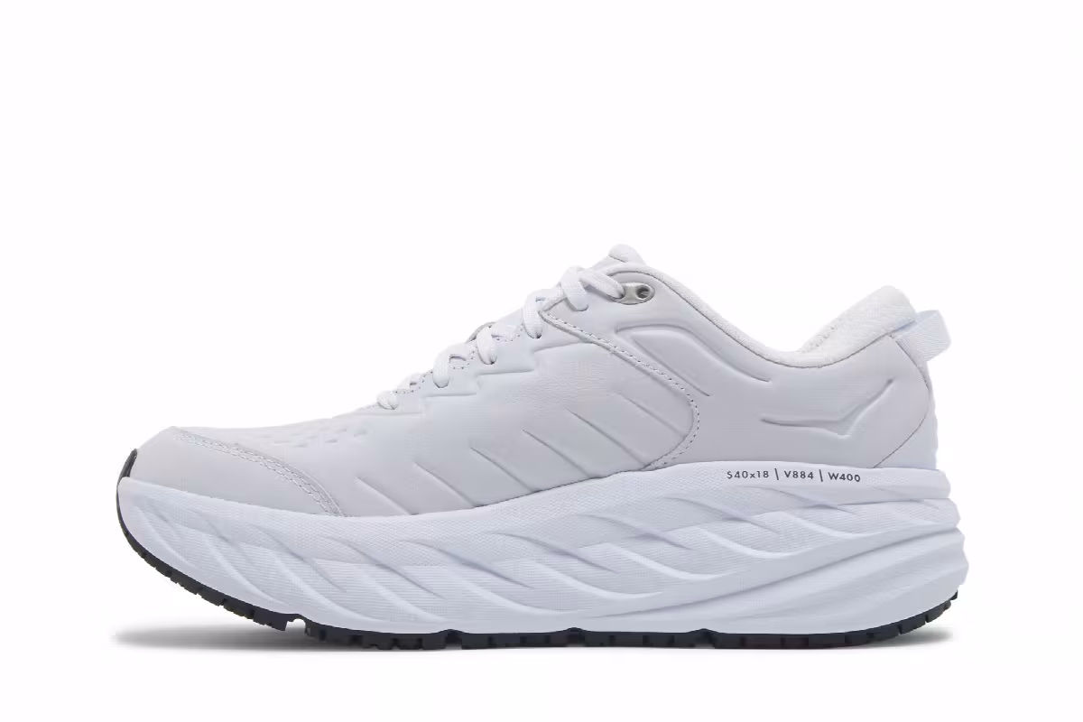 HOKA Bondi SR White, view 4