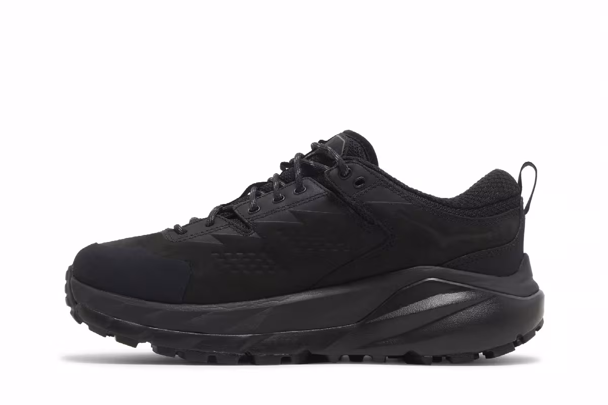HOKA Kaha Low GTX Black Charcoal Grey, view 4