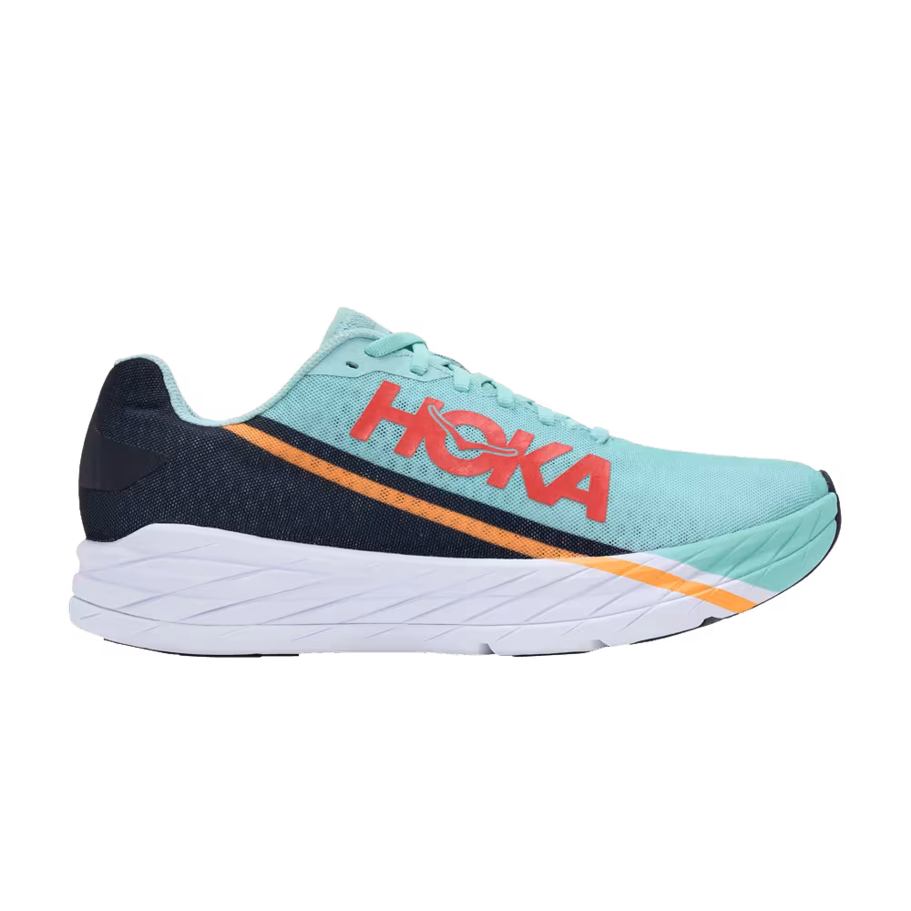 HOKA Rocket X Eggshell Blue Black