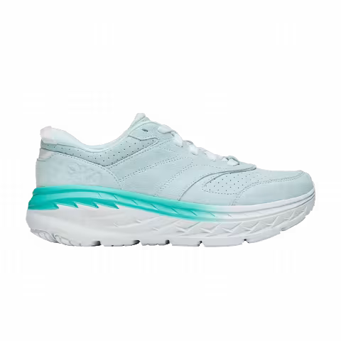 HOKA Bondi L Suede 'Blue Glass'