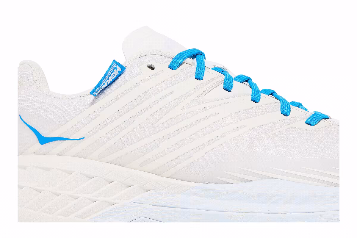 HOKA thisisneverthat x Speedgoat 4 Marshmallow Cyan, view 3