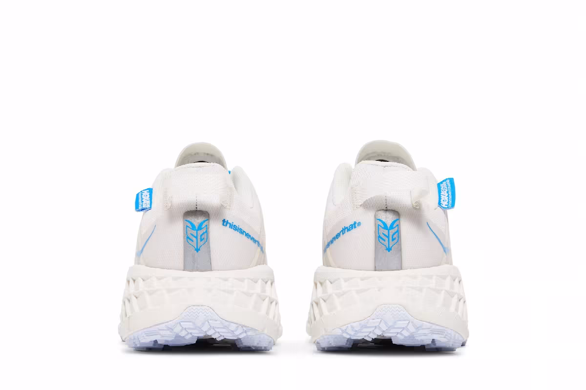 HOKA thisisneverthat x Speedgoat 4 Marshmallow Cyan, view 7