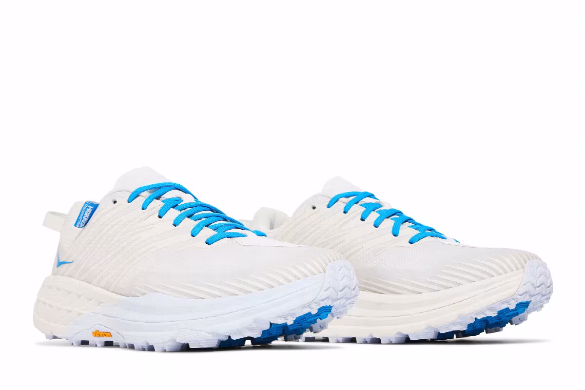 HOKA thisisneverthat x Speedgoat 4 Marshmallow Cyan, view 9