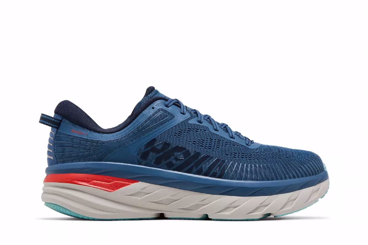 HOKA Bondi 7 Real Teal Outer Space, view 2