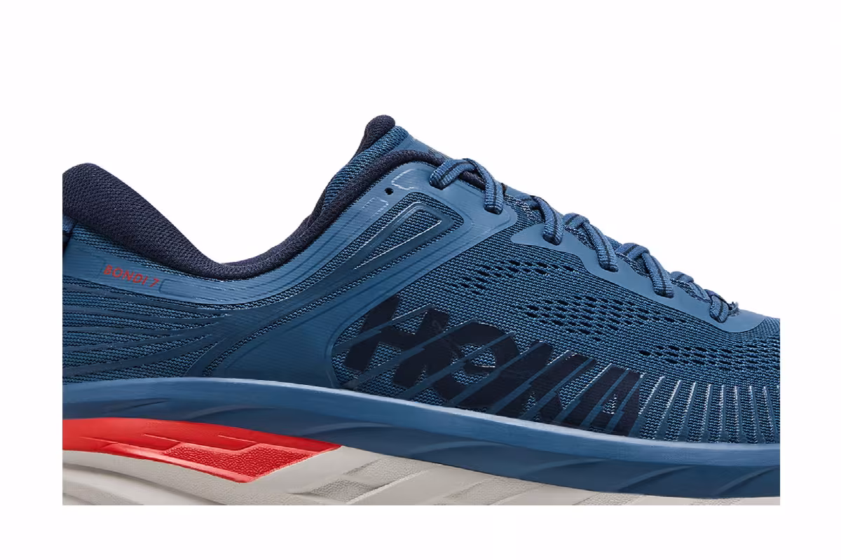 HOKA Bondi 7 Real Teal Outer Space, view 3