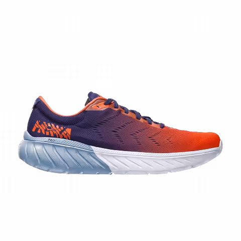 HOKA Mach 2 'Patriot Blue Nasturtium'
