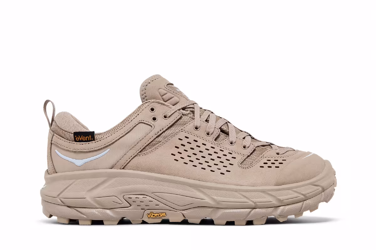 Engineered Garments x HOKA Tor Ultra Low Simply Taupe, view 2