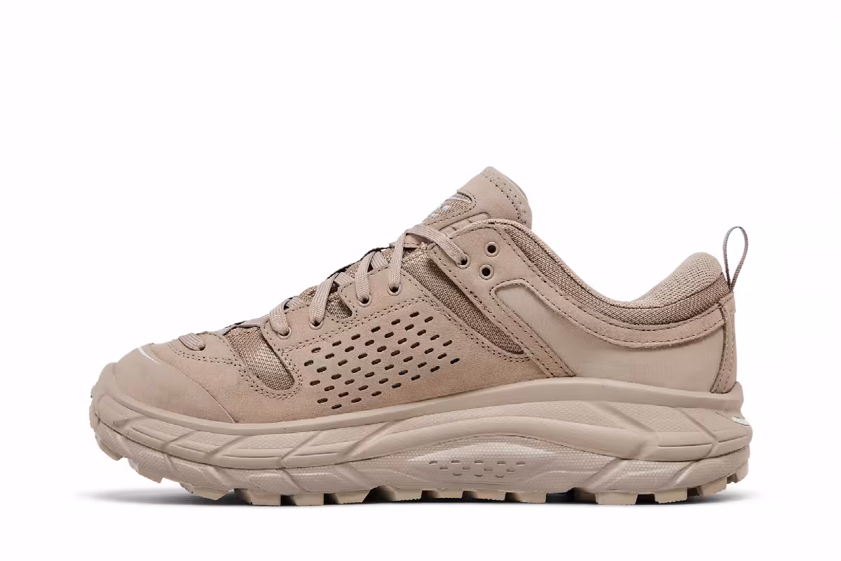Engineered Garments x HOKA Tor Ultra Low Simply Taupe, view 4