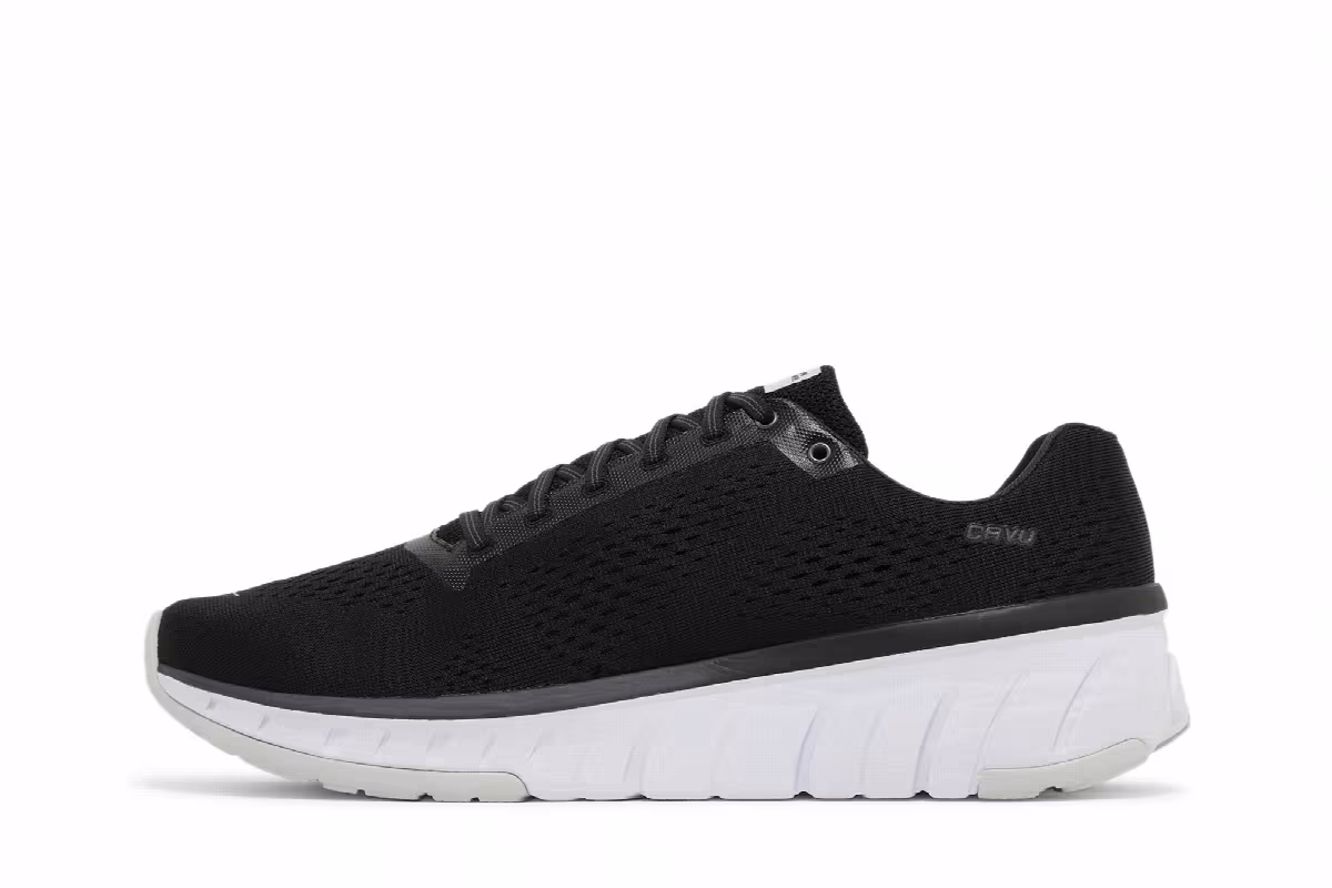 HOKA Cavu Black White, view 4