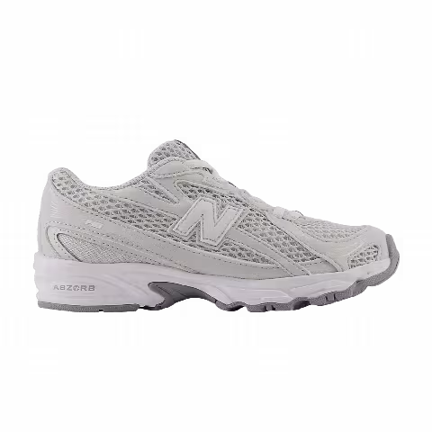 New Balance 740 Bungee Lace Little Kid Wide 'Grey Matter'