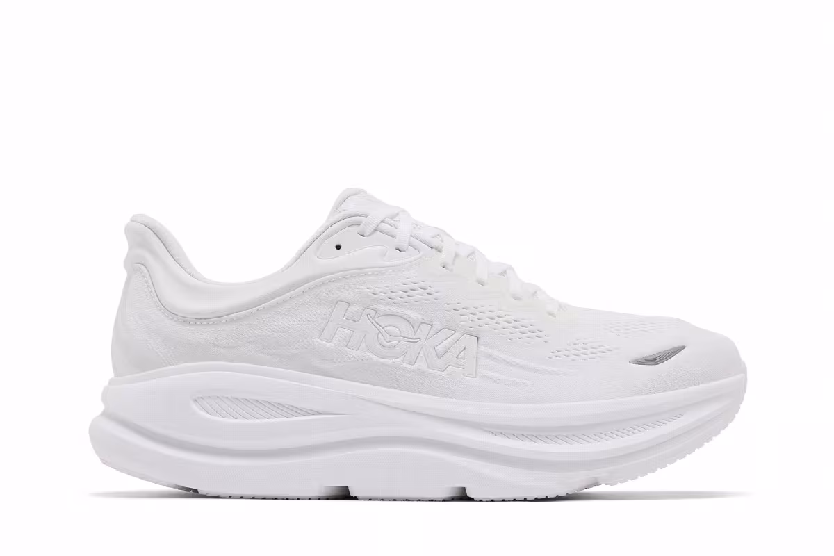 HOKA Bondi 9 White, view 2