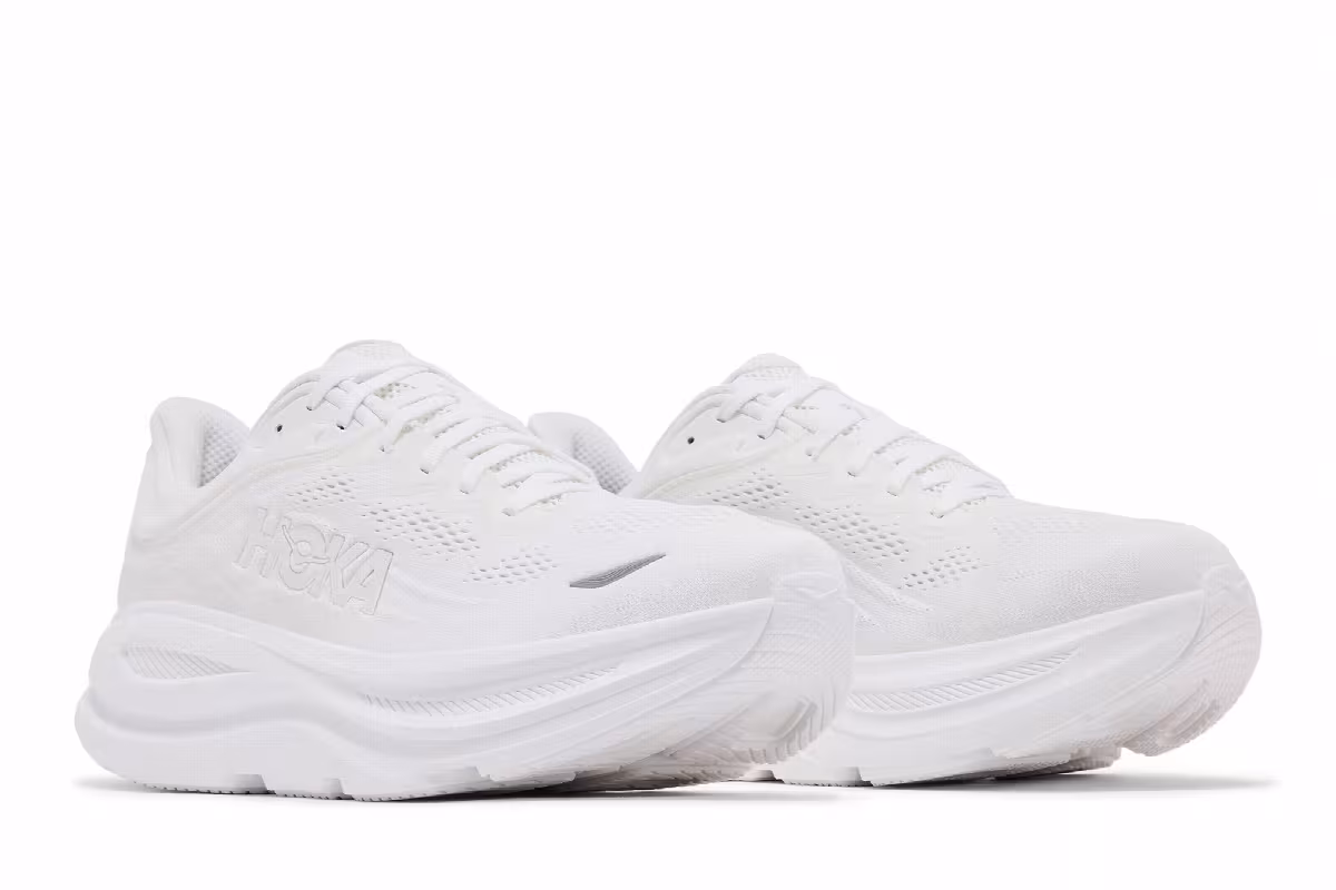 HOKA Bondi 9 White, view 9