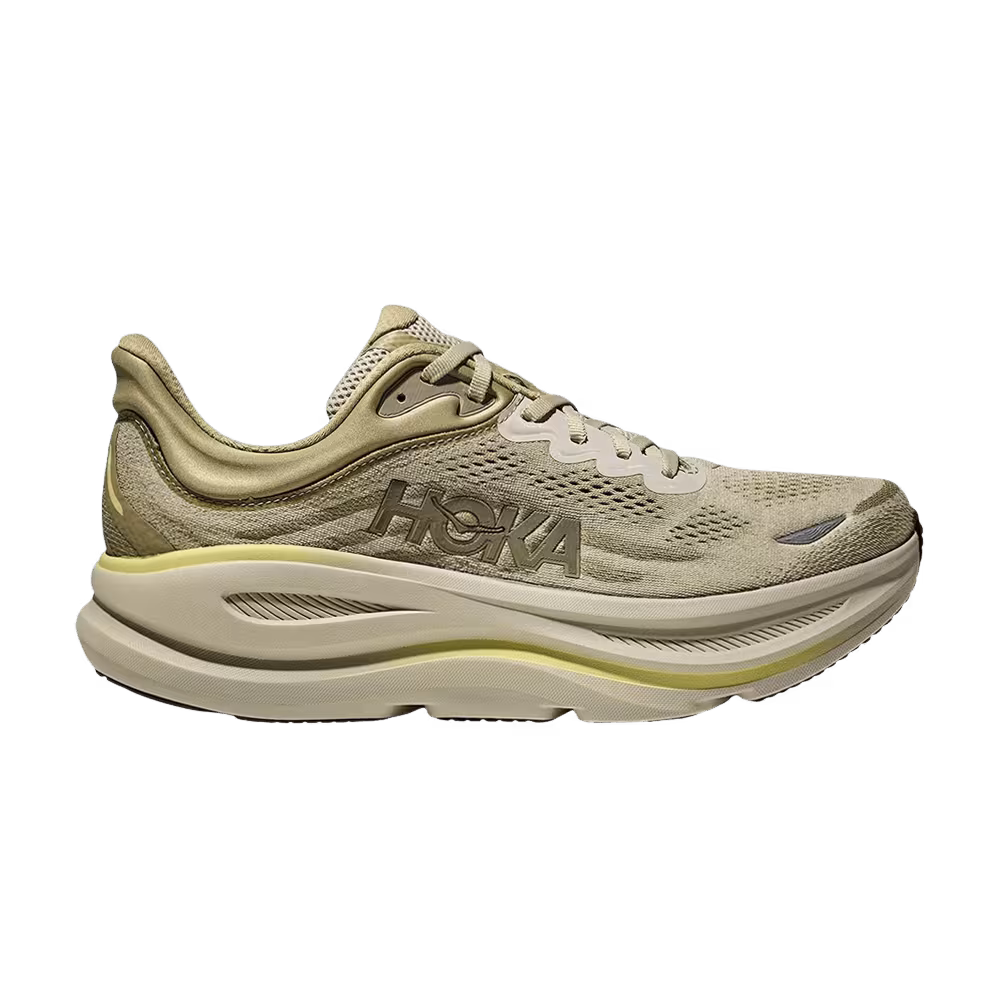 HOKA Bondi 9 Grassland Oyster Mushroom