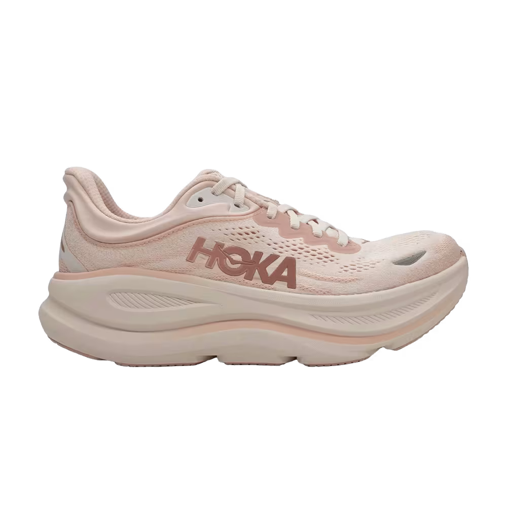 HOKA Women's Bondi 9 Rose Latte Cream