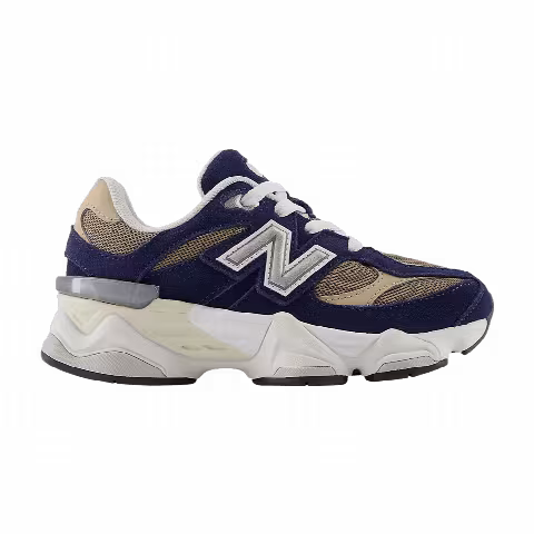 New Balance 9060 Little Kid 'Navy Mushroom'
