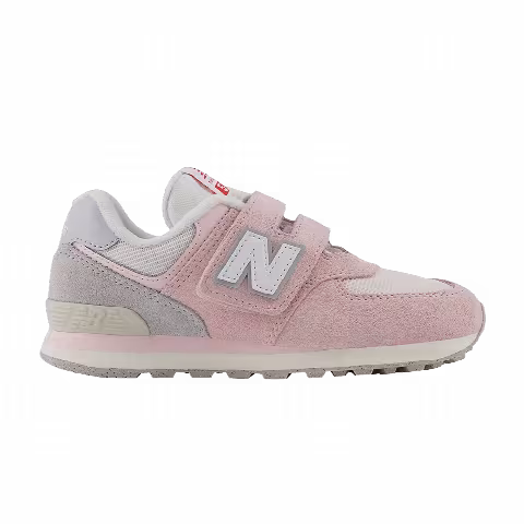 New Balance 574 Hook & Loop Little Kid Wide 'Rose Sugar'