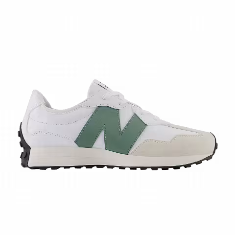 New Balance 327 Big Kid 'White Dark Juniper'