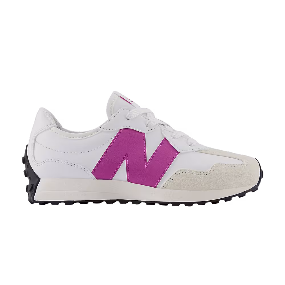 New Balance 327 Little Kid White Passion Fruit