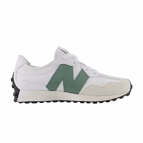 New Balance 327 Little Kid 'White Dark Juniper'