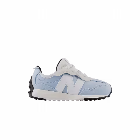 New Balance 327 New-B Hook & Loop Toddler Wide 'Light Chrome Blue'