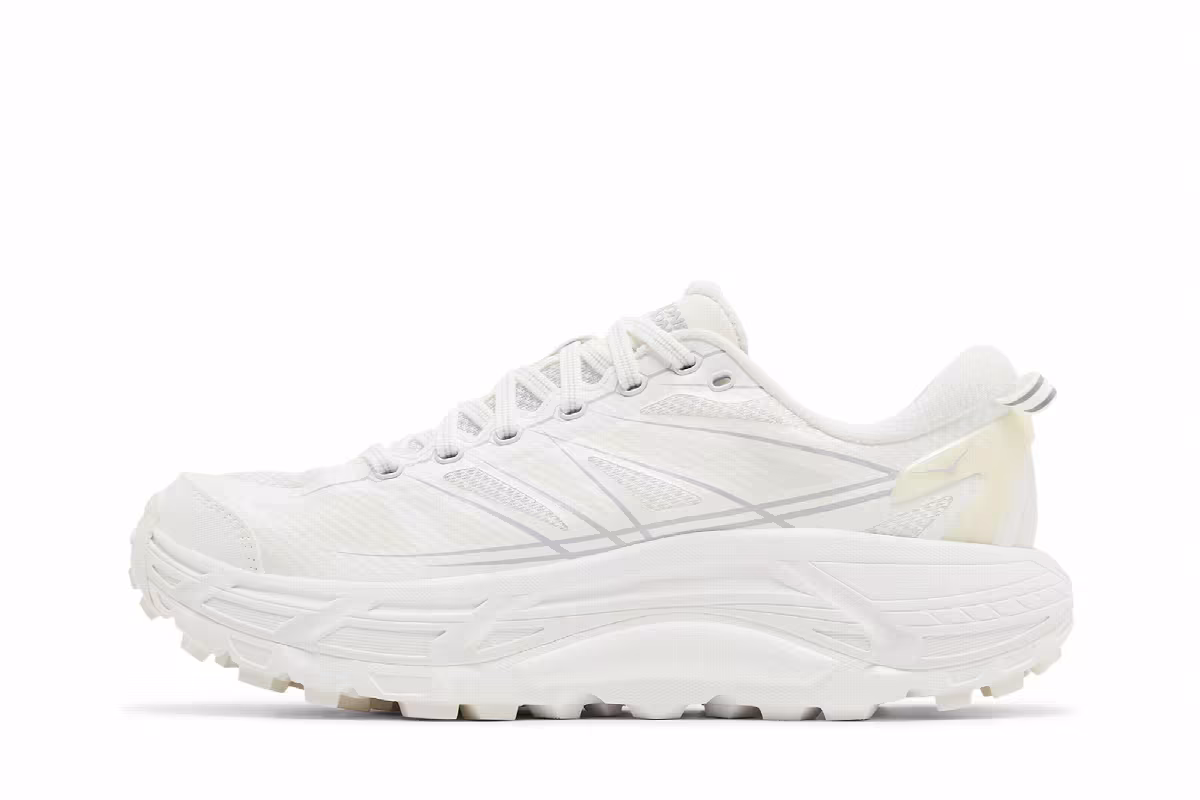 HOKA Mafate Speed 2 White Lunar Rock, view 4