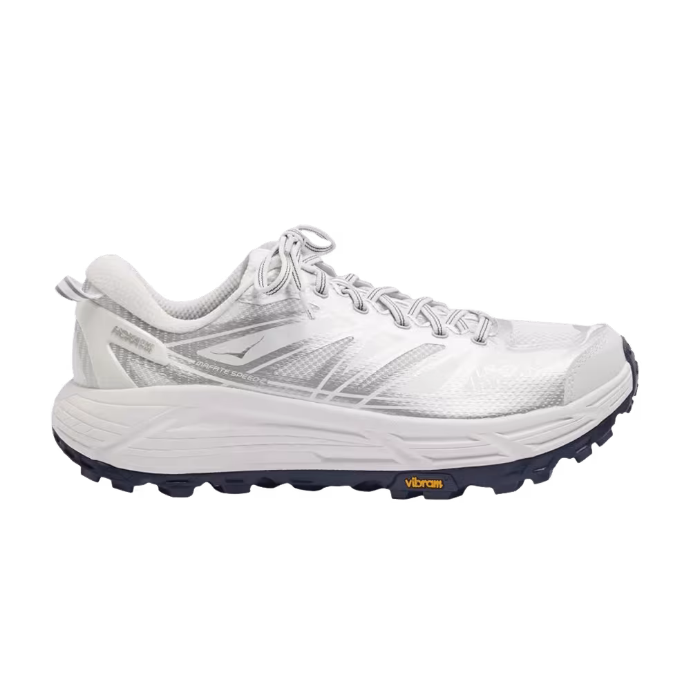 HOKA Mafate Speed 2 White Silver