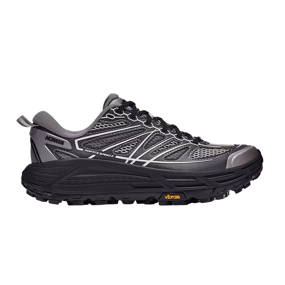 HOKA Mafate Speed 2 Galactic Grey Black