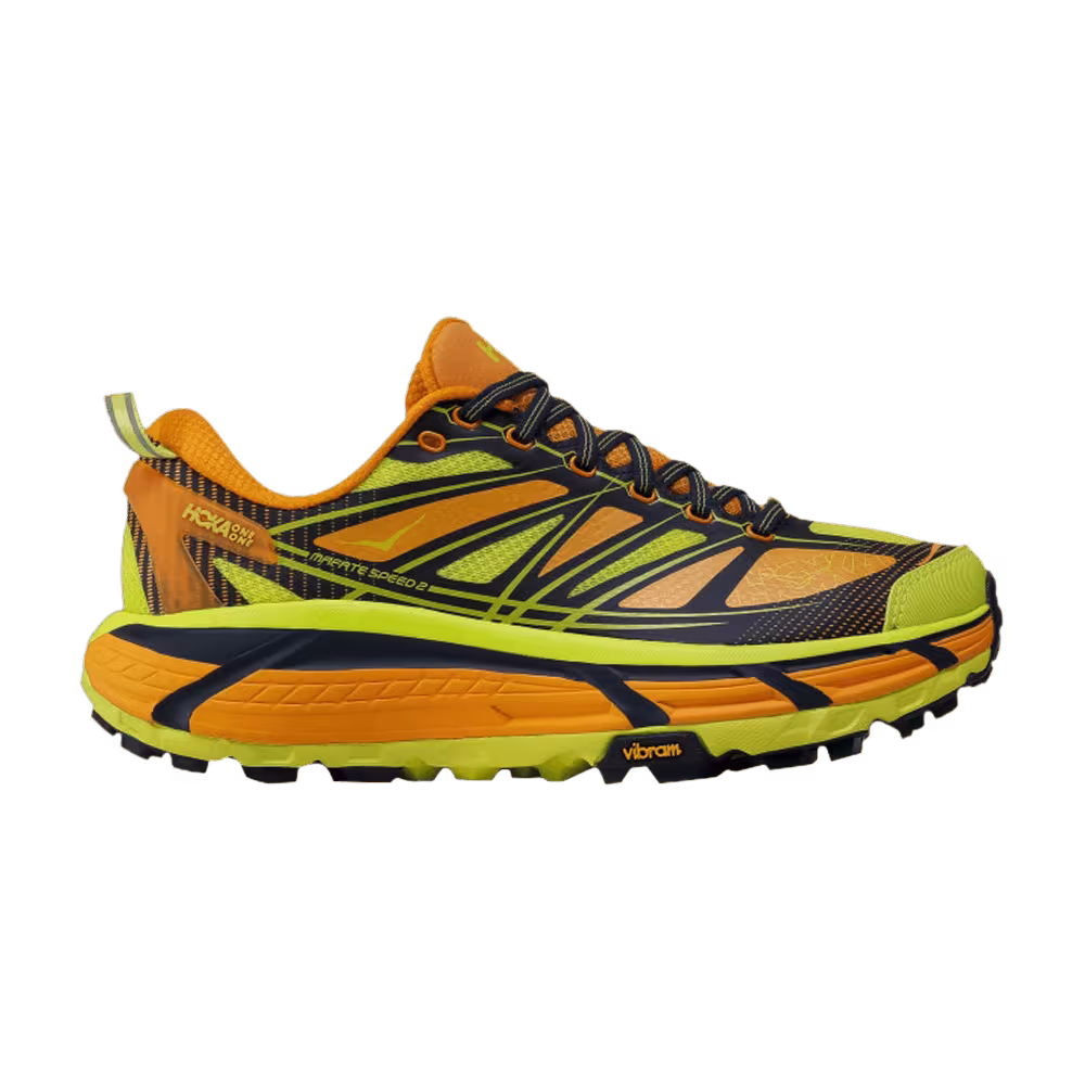 HOKA Mafate Speed 2 Bright Gold Evening Primrose